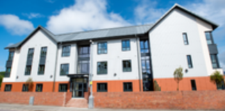 Newtown social housing development completed